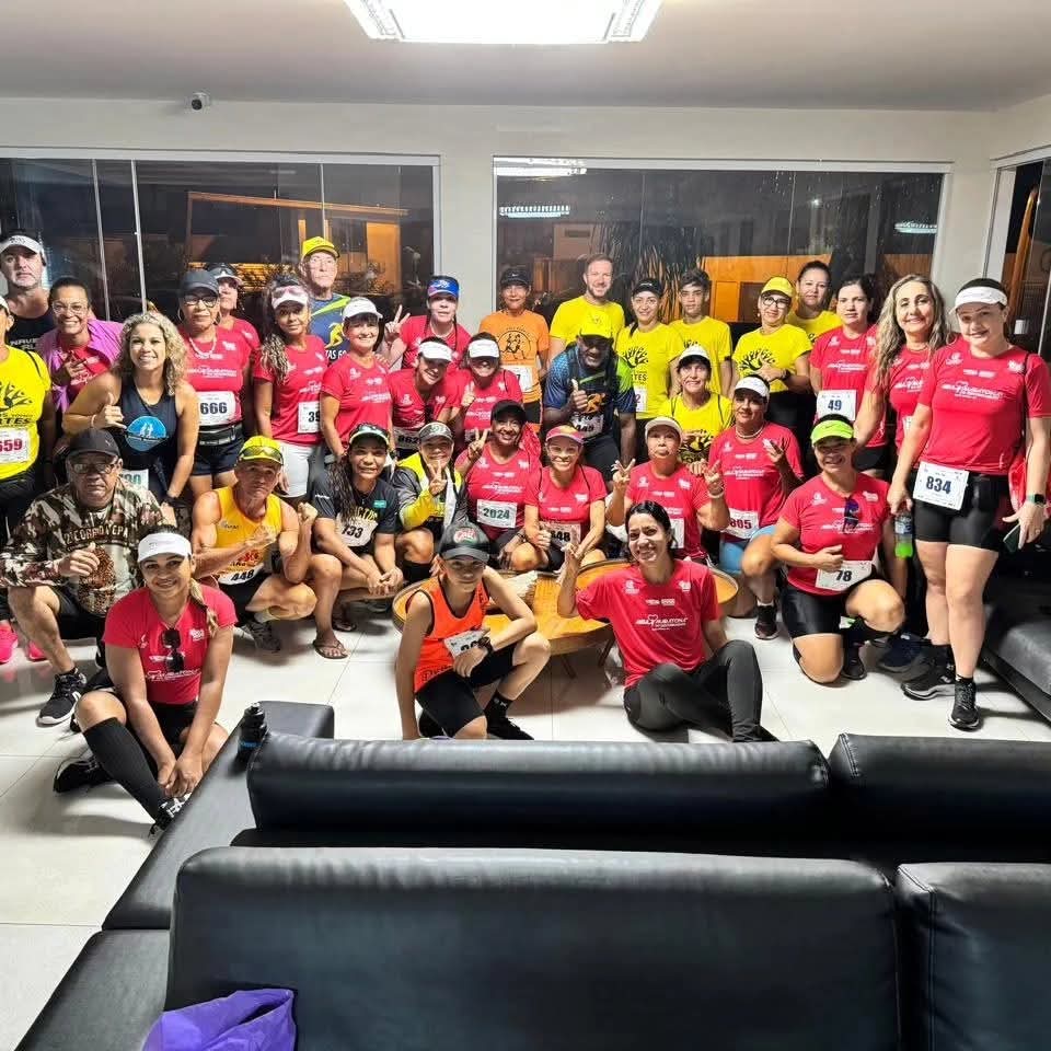 Foto de uma excursão internacional da equipe